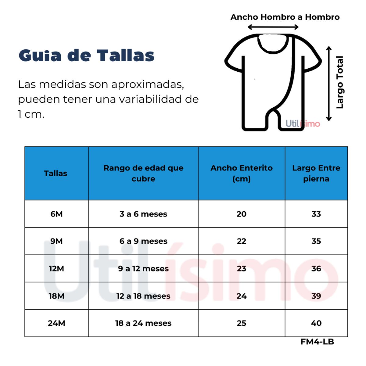 JUMP KIDS - Enterito Corto 100% Algodón Bebé Niña 6 a 24 Meses Unicorns