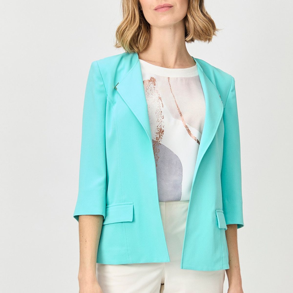 MA GRIFFE - Blazer Verde Cata Mujer Magriffe