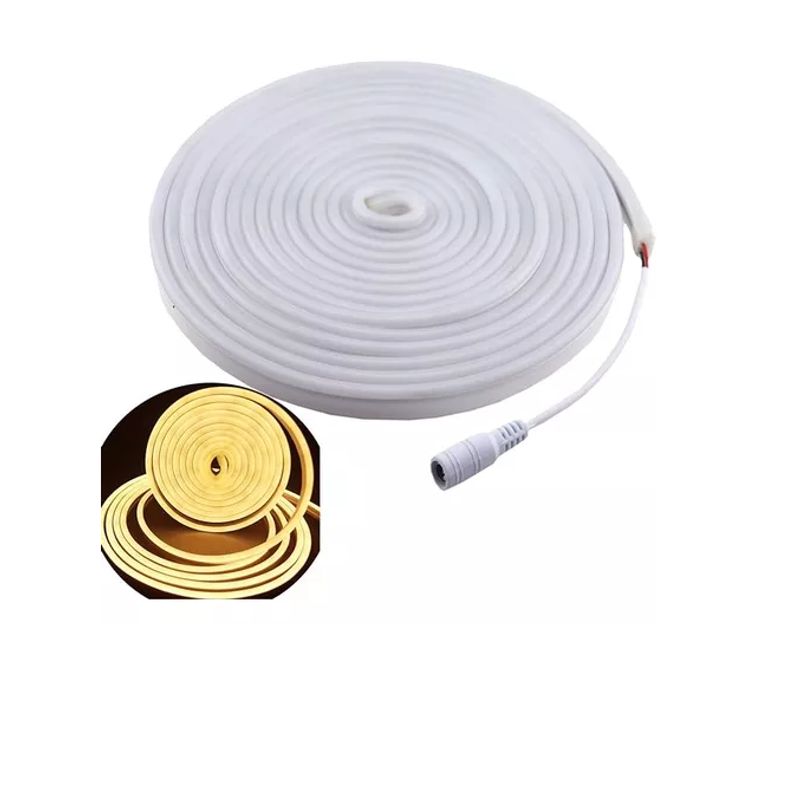 GENERICO - Tira Luz Led Neon 5 Metros Flexible Con Transformador 12v