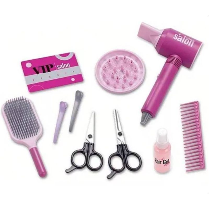 GENERICO - Set De Peluqueria Juego De Simulacion Para Niñas Juguetes