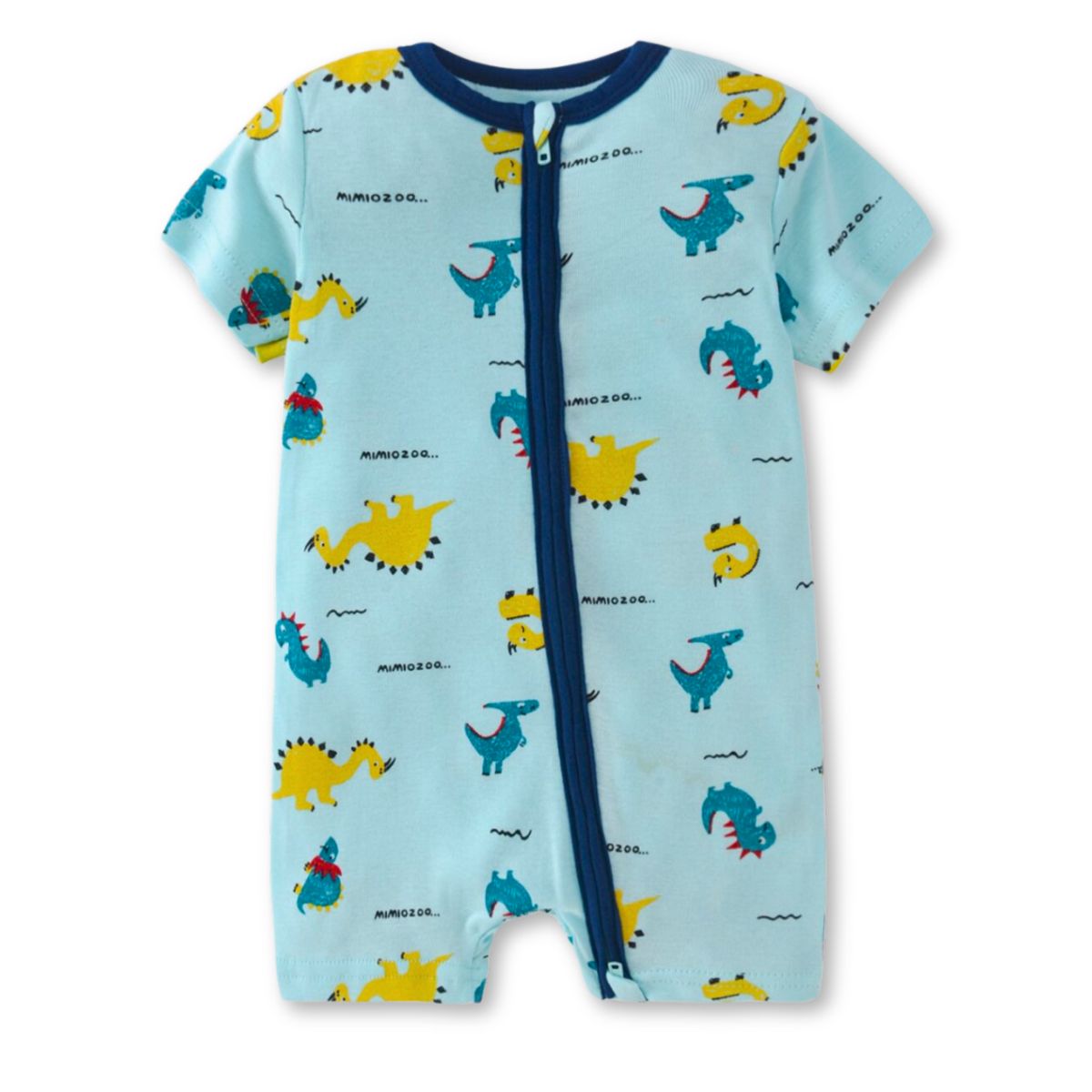 JUMP KIDS - Enterito Corto 100% Algodón Bebé Niño 6 a 24 Meses Cartoon