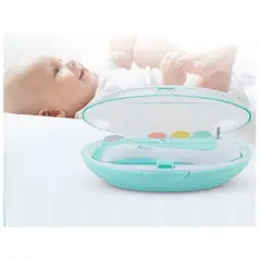 GENERICO - Corta Uñas Bebe Lima Electrica Para Bebes A Pila