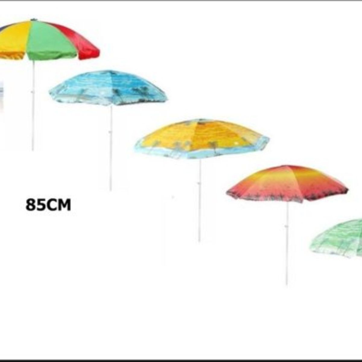 GENERICO - Paragua Sol Con Filtro Uv Camping Playa Piscina Al Azar