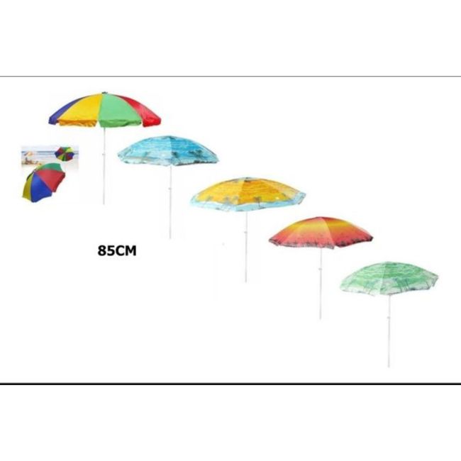 GENERICO - Paragua Sol Con Filtro Uv Camping Playa Piscina Al Azar