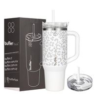 Vaso Termico Vaso Mug Termo Buffer 1,2L Acero Inox Frio y Calor - Blanco