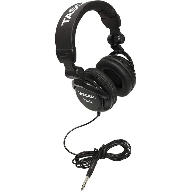 TASCAM - Audífonos multiuso grado estudio TH-02 TASCAM black