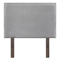 MUEBLES HVM - Respaldo Liso HVM 2P Gris