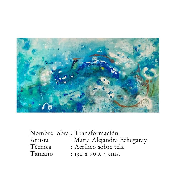 GENERICO - CUADRO DE TELA  "TRANSFORMACION"