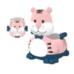 GENERICO - Pelela Baño Niñosas Aprendizaje Tipo Wc Animales ROSA
