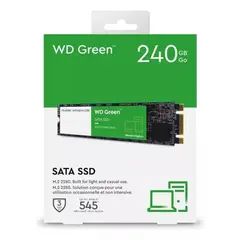 WESTERN DIGITAL - Unidad de Estado Sólido 2.5 pulg WD SSD Green 240 GB