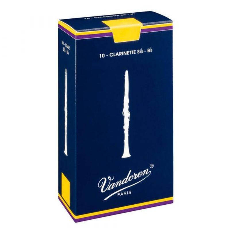 VANDOREN - Set Cañas Para Clarinete Vandoren Bb N°3.5 Cr1035 10 Un