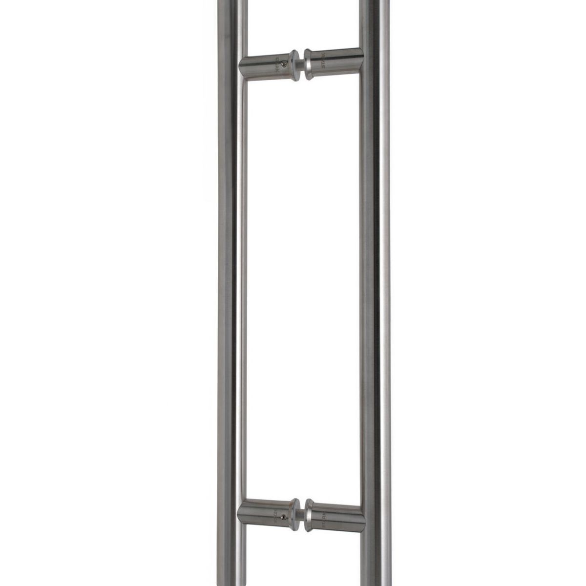 GENERICO - Tirador de acero inoxidable por ambos lados Largo 60 cm Stärk Design