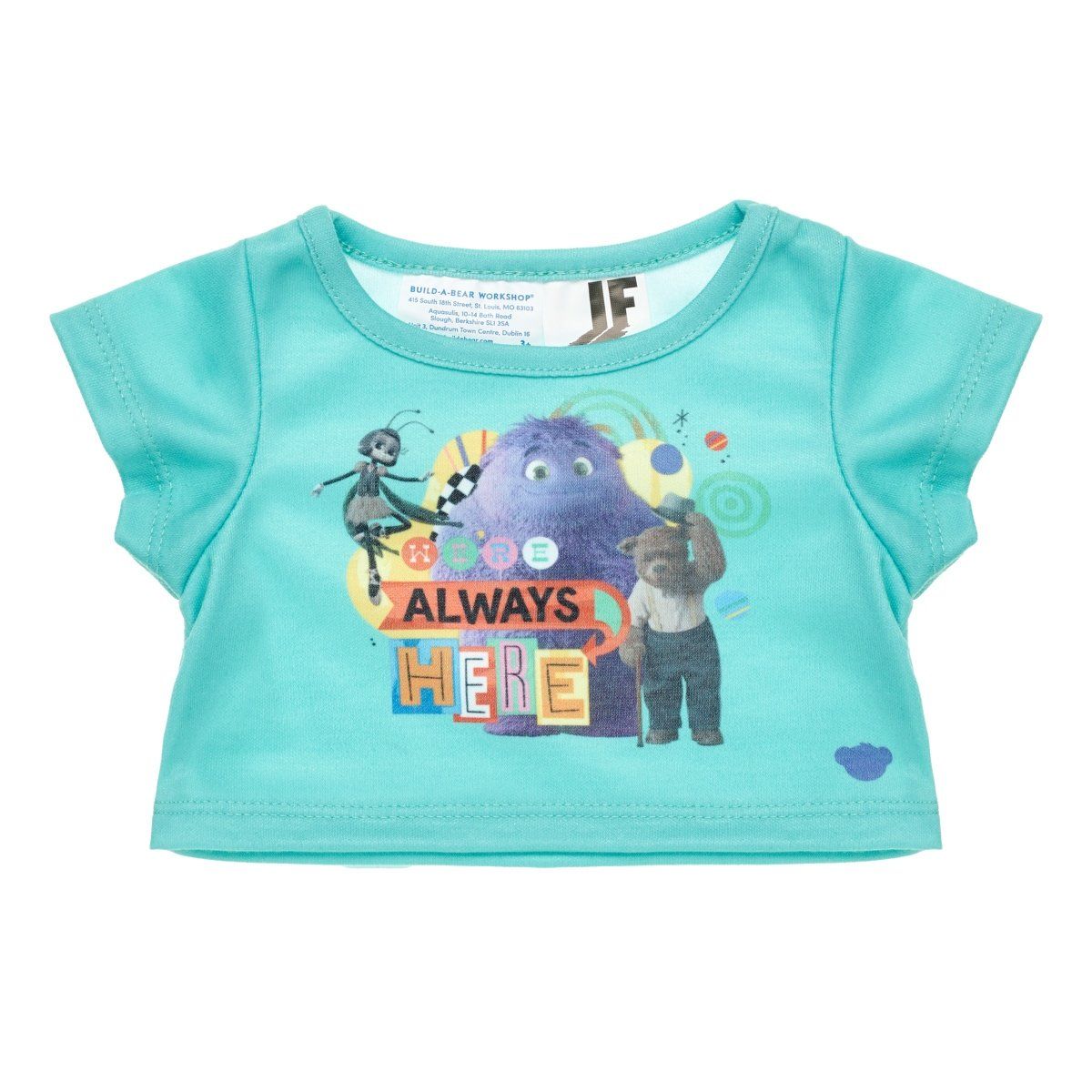 BUILD A BEAR - Polera Build a Bear colección película IF