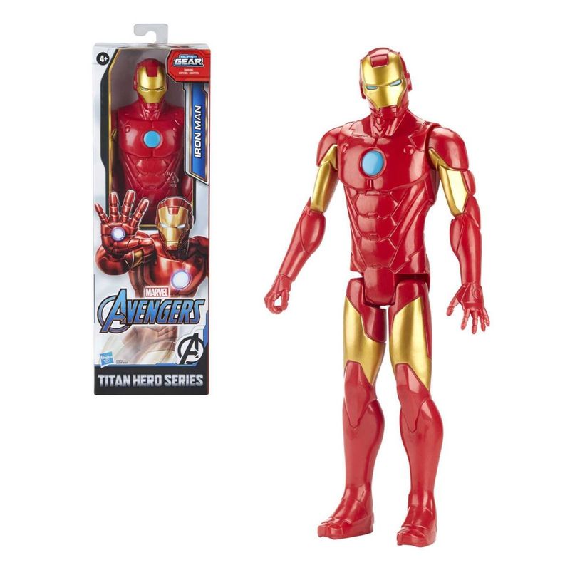 MARVEL - Avengers Figuras Titan Hero - Iron Man