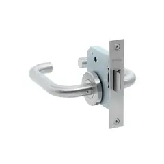 GENERICO - KIT Cerradura de embutir función simple paso TINA Acero inox Stärk Design