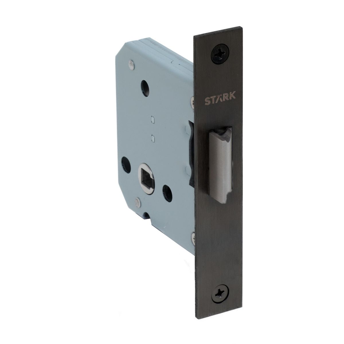 GENERICO - Cerradura de embutir función simple paso Negro mate Stärk Design