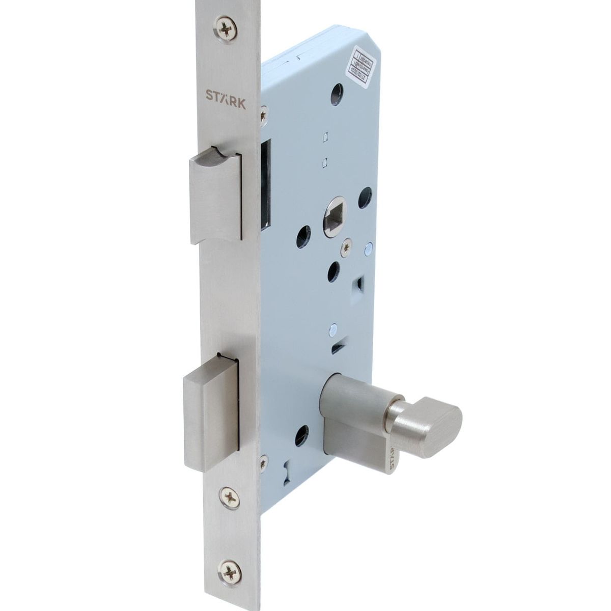 GENERICO - Cerradura de embutir a princ ofi Llave extseg int A inox Stärk Design