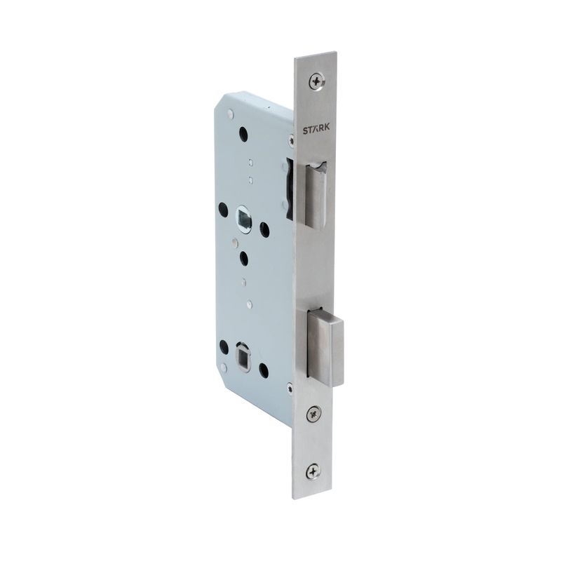 GENERICO - Cerradura de embutir baño Seg int ranura emerg ext A inox Stärk Design