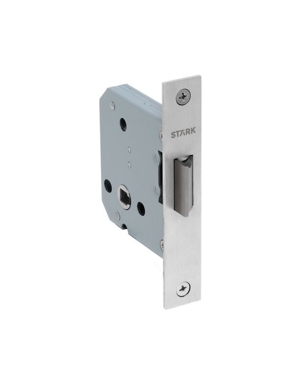 Cerradura de embutir funcion simple paso Acero inoxidable Stark Design