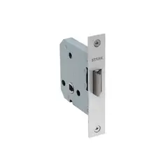 GENERICO - Cerradura de embutir función simple paso Acero inoxidable Stärk Design