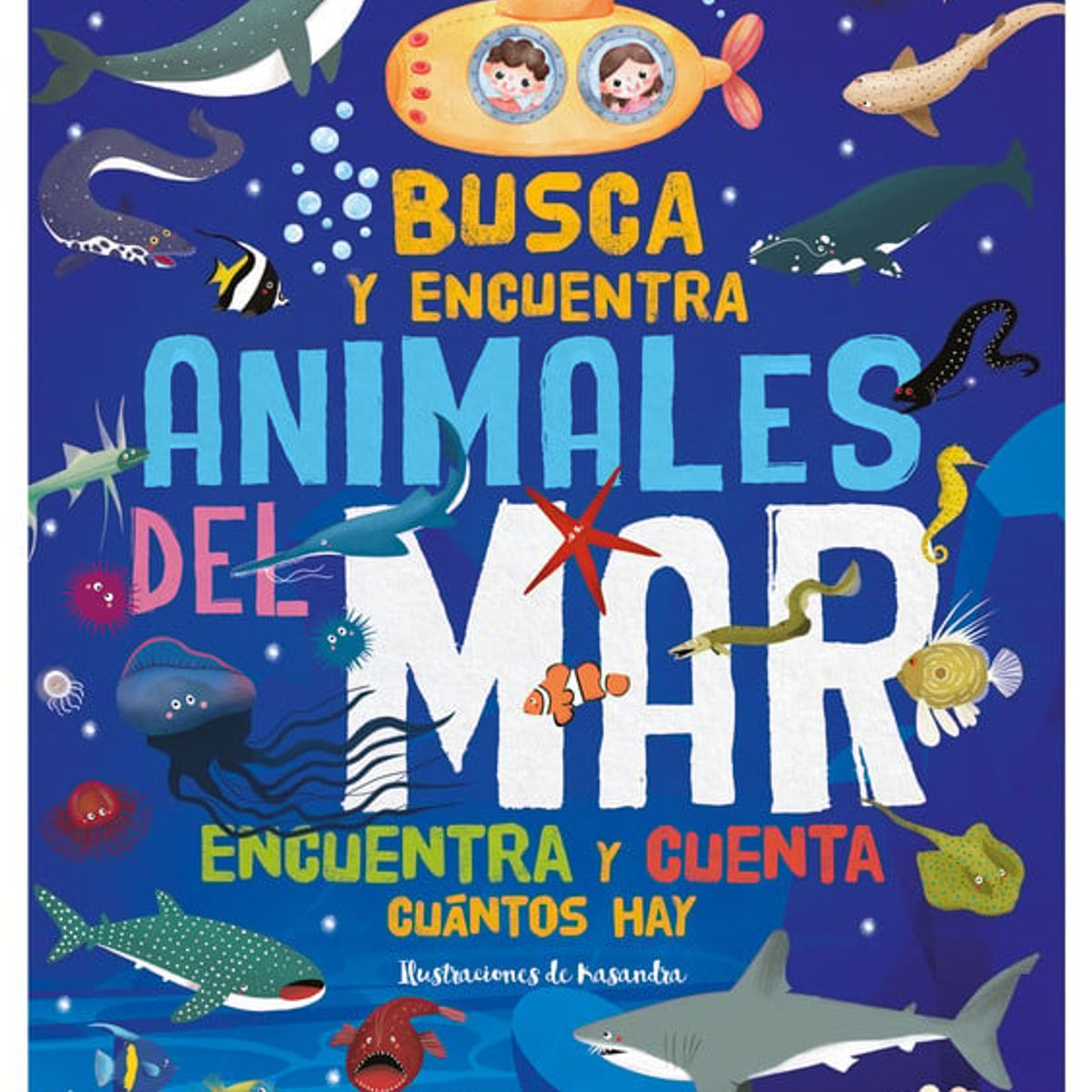 EL GATO DE HOJALATA - Busca y encuentra - Animales del mar - El Gato De Hojalata
