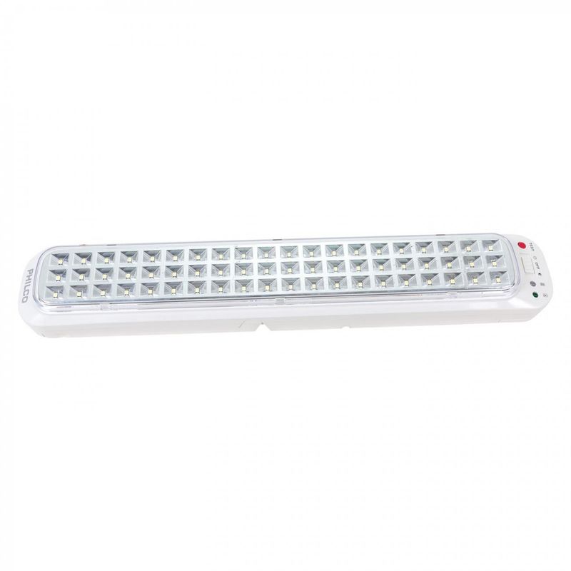 PHILCO - Luz De Emergencia Lampra Led Recargable Philco 60 LEDS EL460 - Blanco