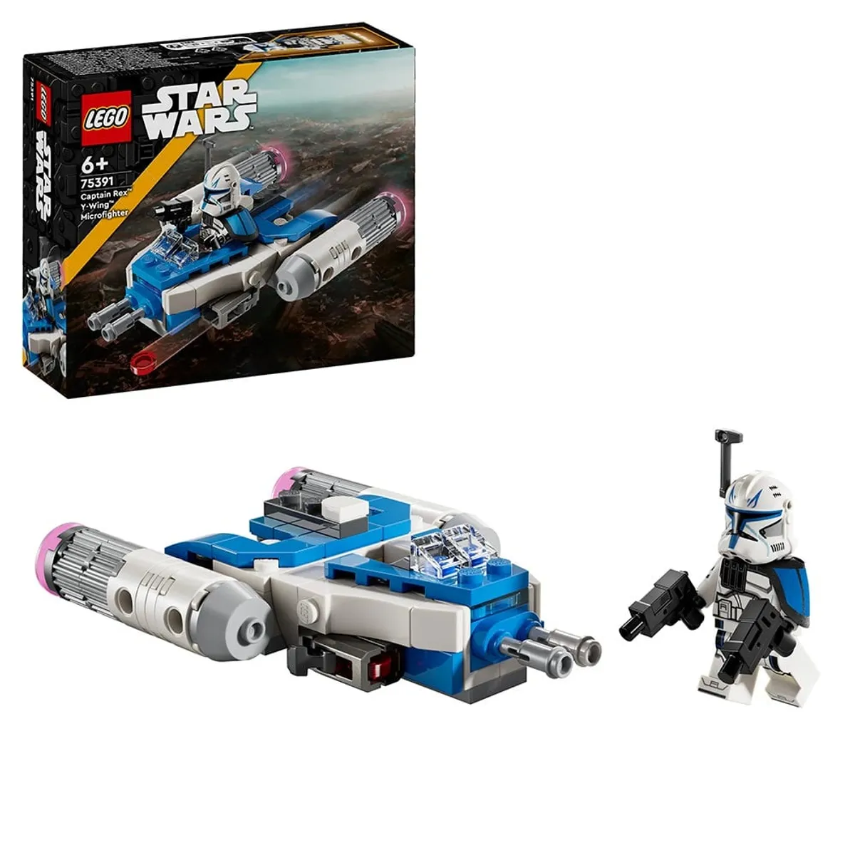 LEGO - LEGO Star Wars Microfighter Ala-Y del Capitán Rex - 75391