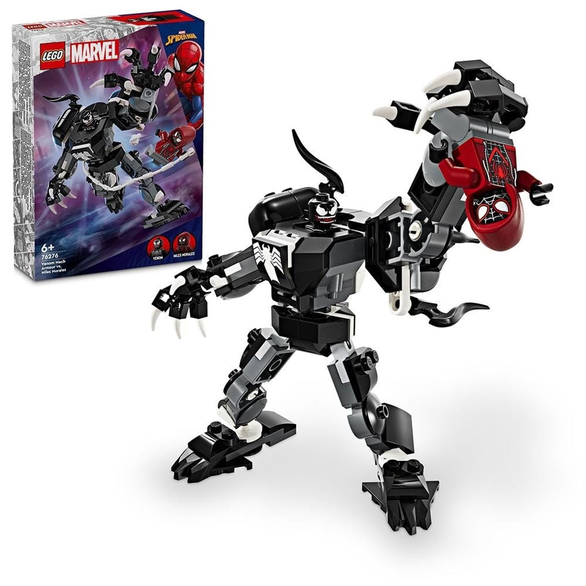 LEGO - LEGO Armadura Robótica de Venom vs Miles Morales - 76276