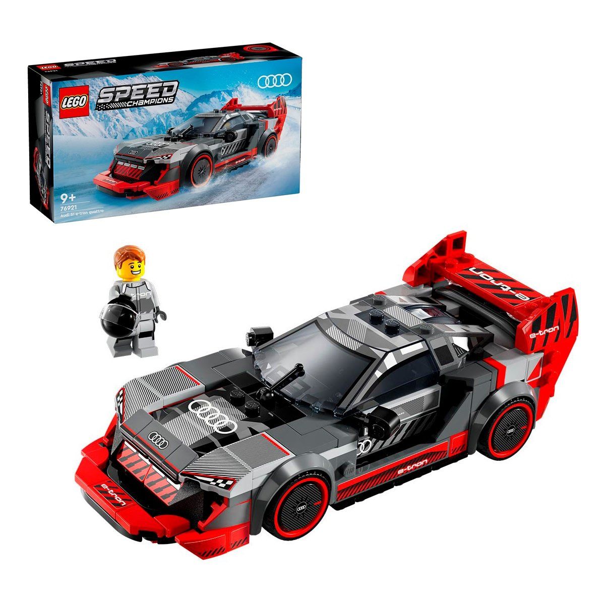 LEGO - Bloques LEGO Speed Champions Audi S1 e tron quattro