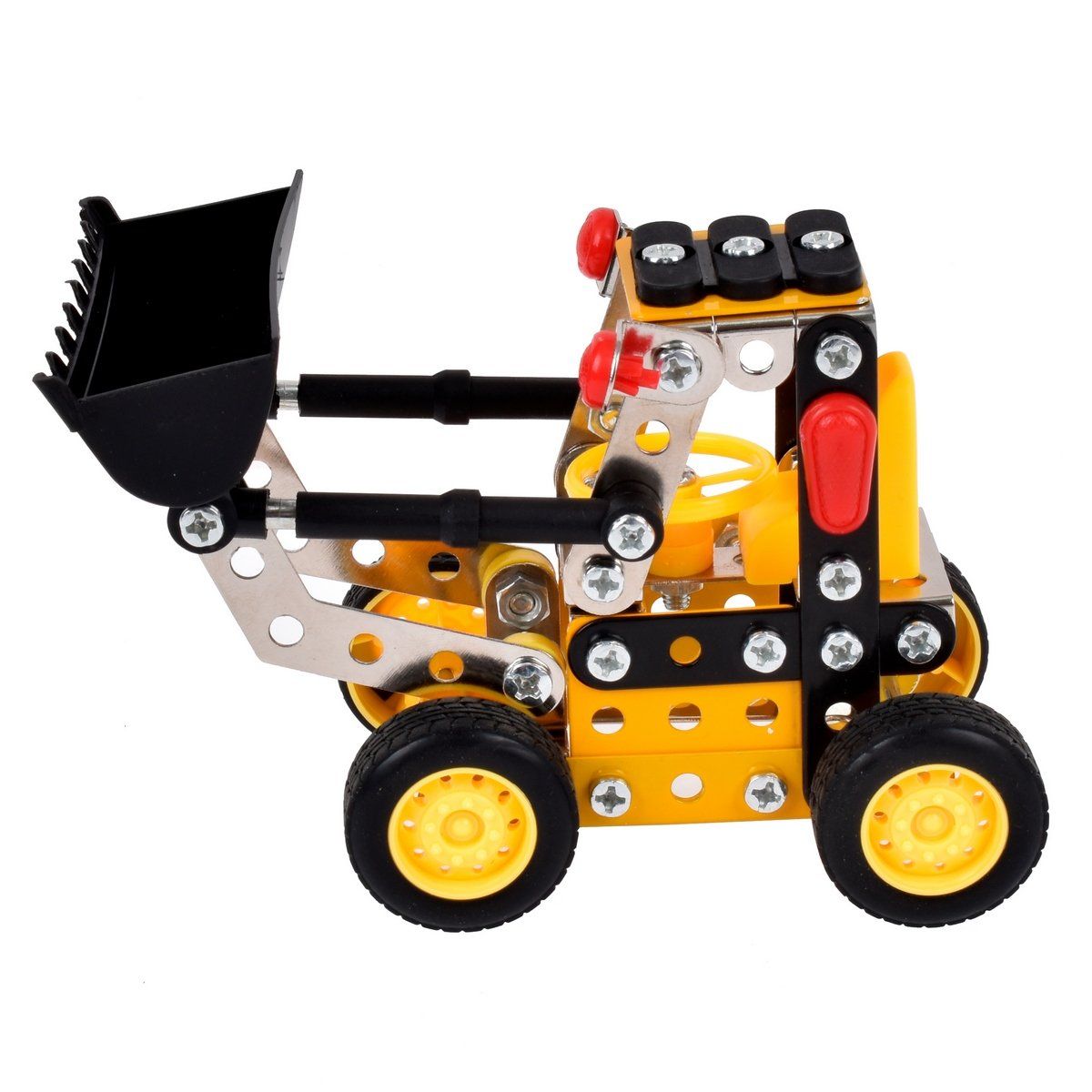 ANSALDO - Mecano metálico Ansaldo 129 piezas cargador frontal