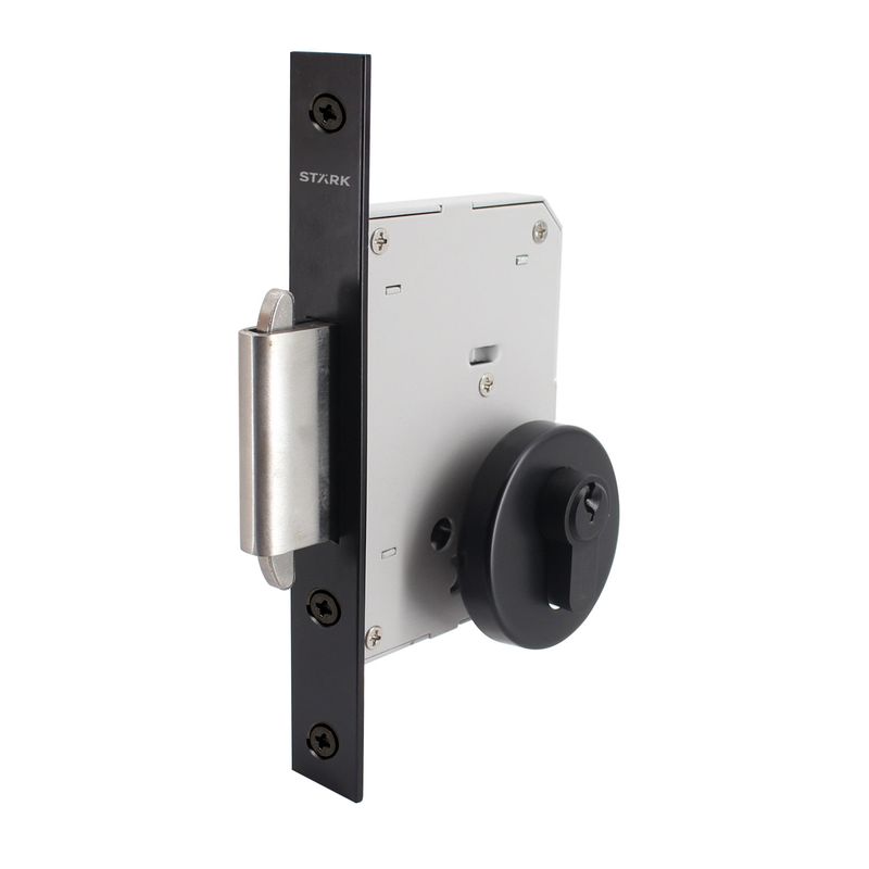 GENERICO - Cerradura de embutir de seg puer corredera llave 2 lado BL Stärk Design