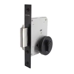 GENERICO - Cerradura de embutir de seg puer corredera llave 2 lado BL Stärk Design