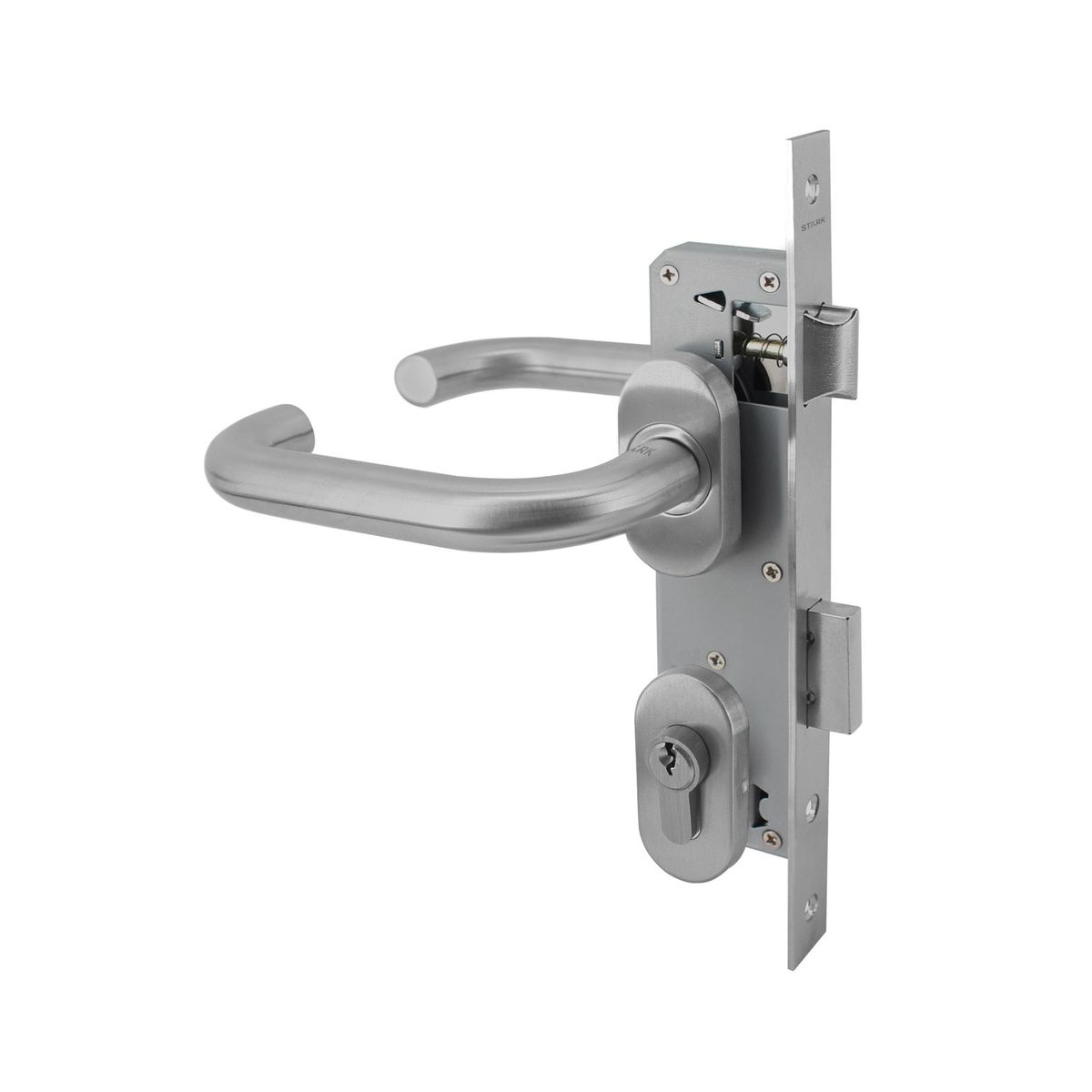 GENERICO - KIT Cerradura de embutir puerta de alum acc prin Llave amb lado Stärk