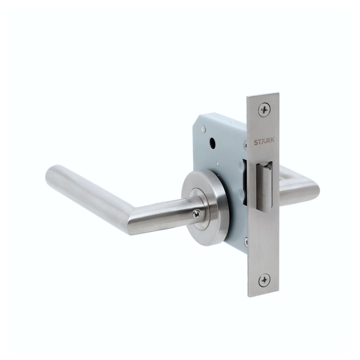 GENERICO - KIT Cerradura de embutir función simpl paso Modelo TUTU A inox Stärk D