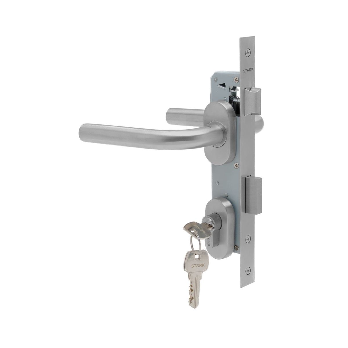 GENERICO - Kit Cerradura de embutir puerta de alum acc prin Llave amb lado Stärk