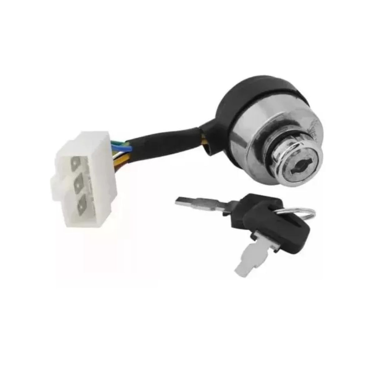 GENERICO - Chapa De Contacto Encendido 6 Pines Para Generadores