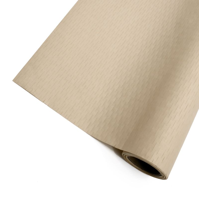 GENERICO - ROLLO 50CMX9M MALLA BOUQUET PAPEL CAFÉ CLARO X1UNI
