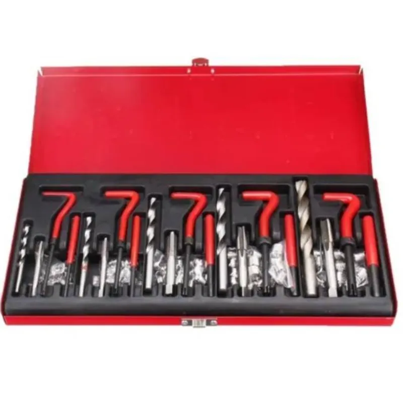GENERICO - Kit 131 Insertos Helicoil Reparacion Hilos Dañados
