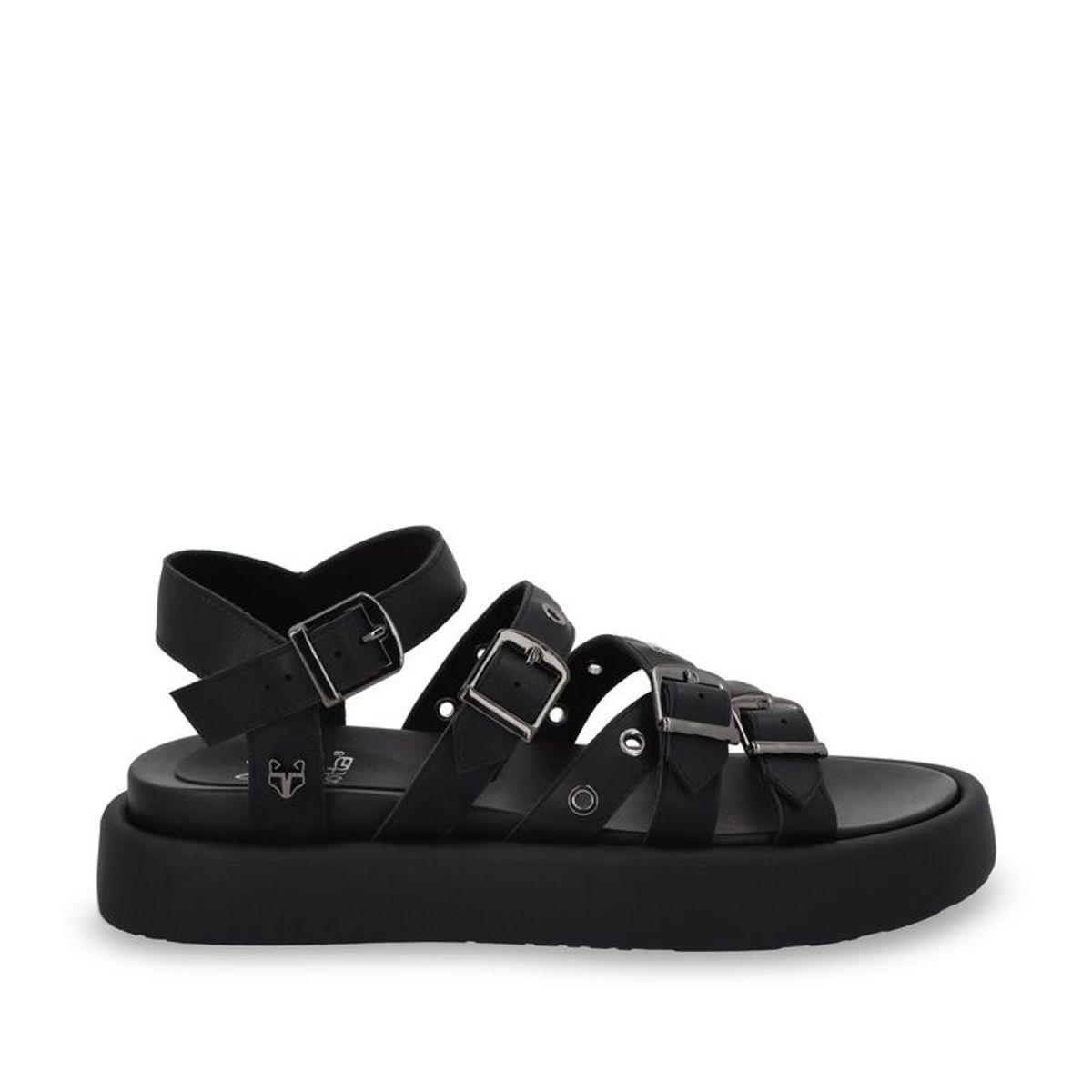 GOTTA - Sandalia Plataforma Negra Mujer 55950