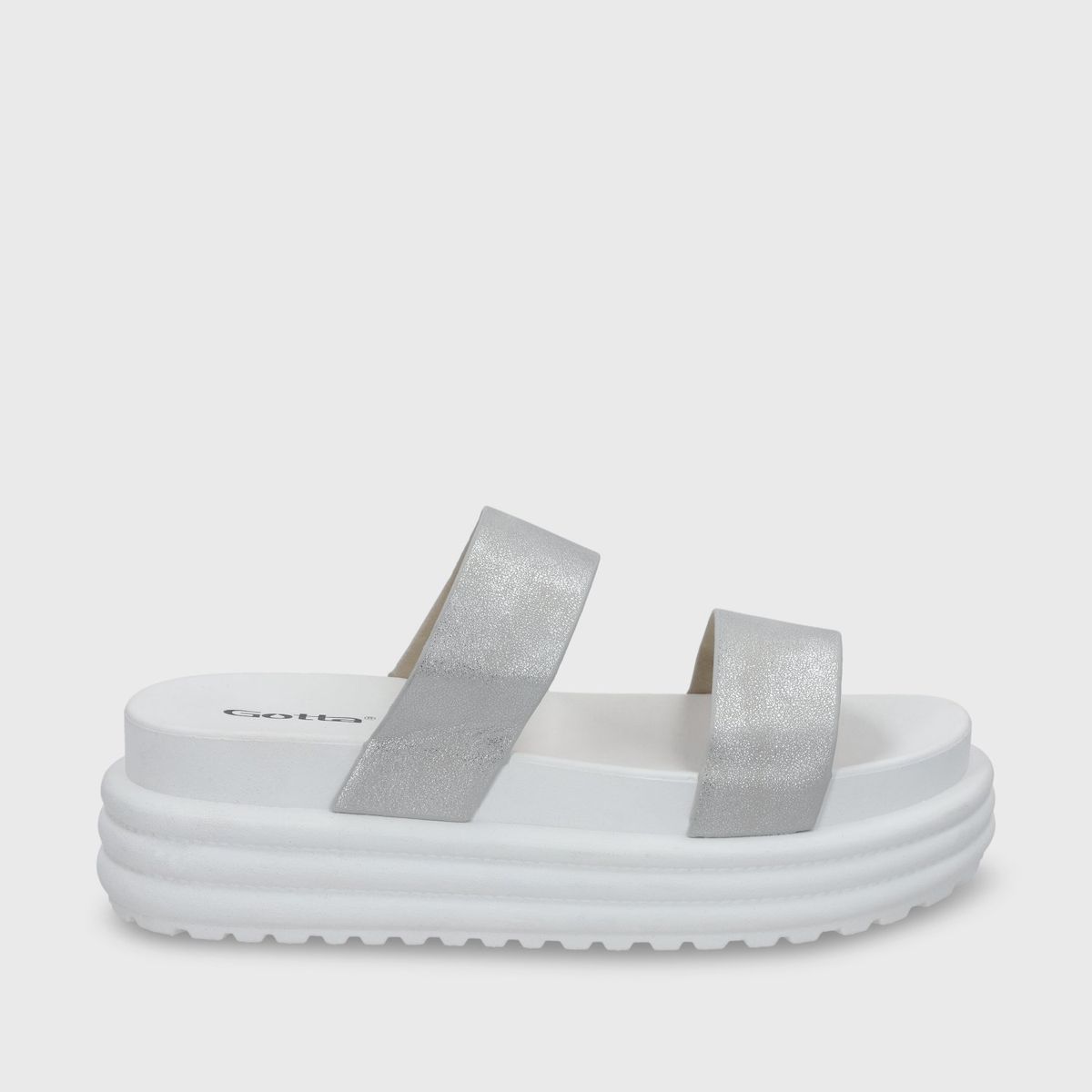 GOTTA - Sandalia Mujer Plateado 42021