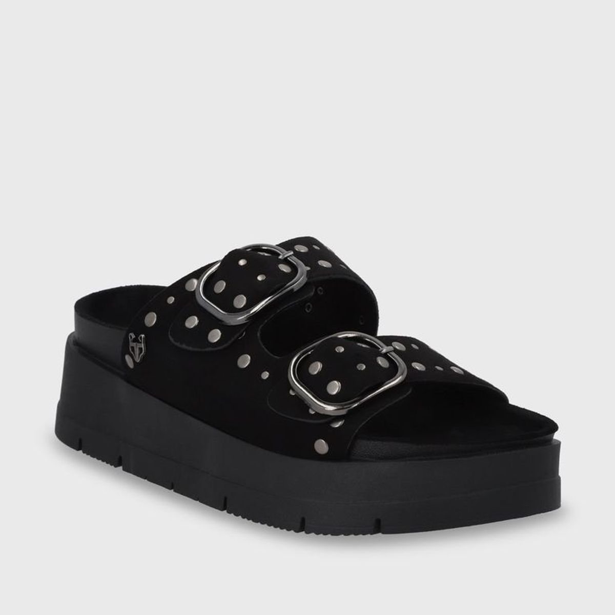 GOTTA - Sandalia Plataforma Negra Mujer 55230