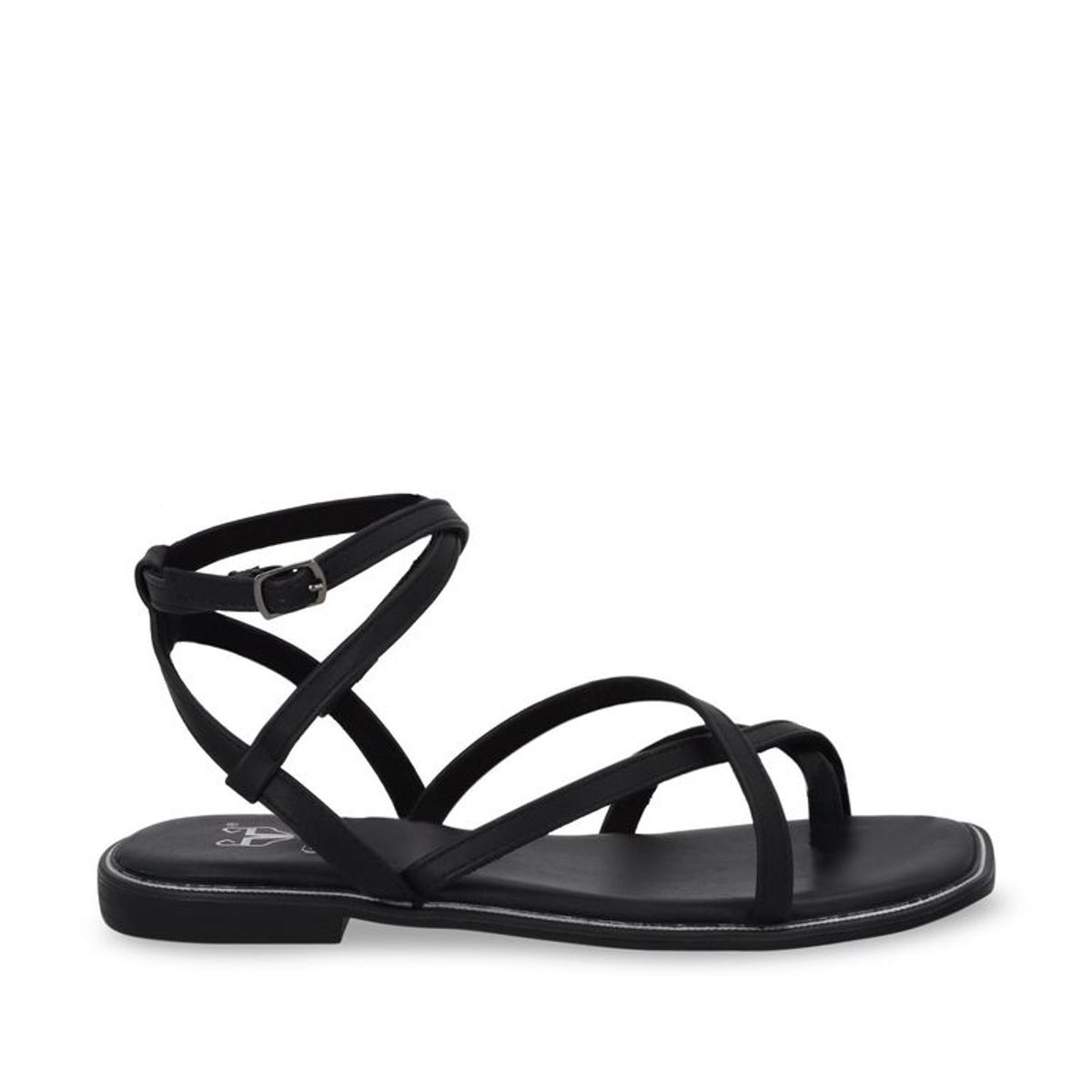 GOTTA - Sandalia Plana Negra Mujer 55221