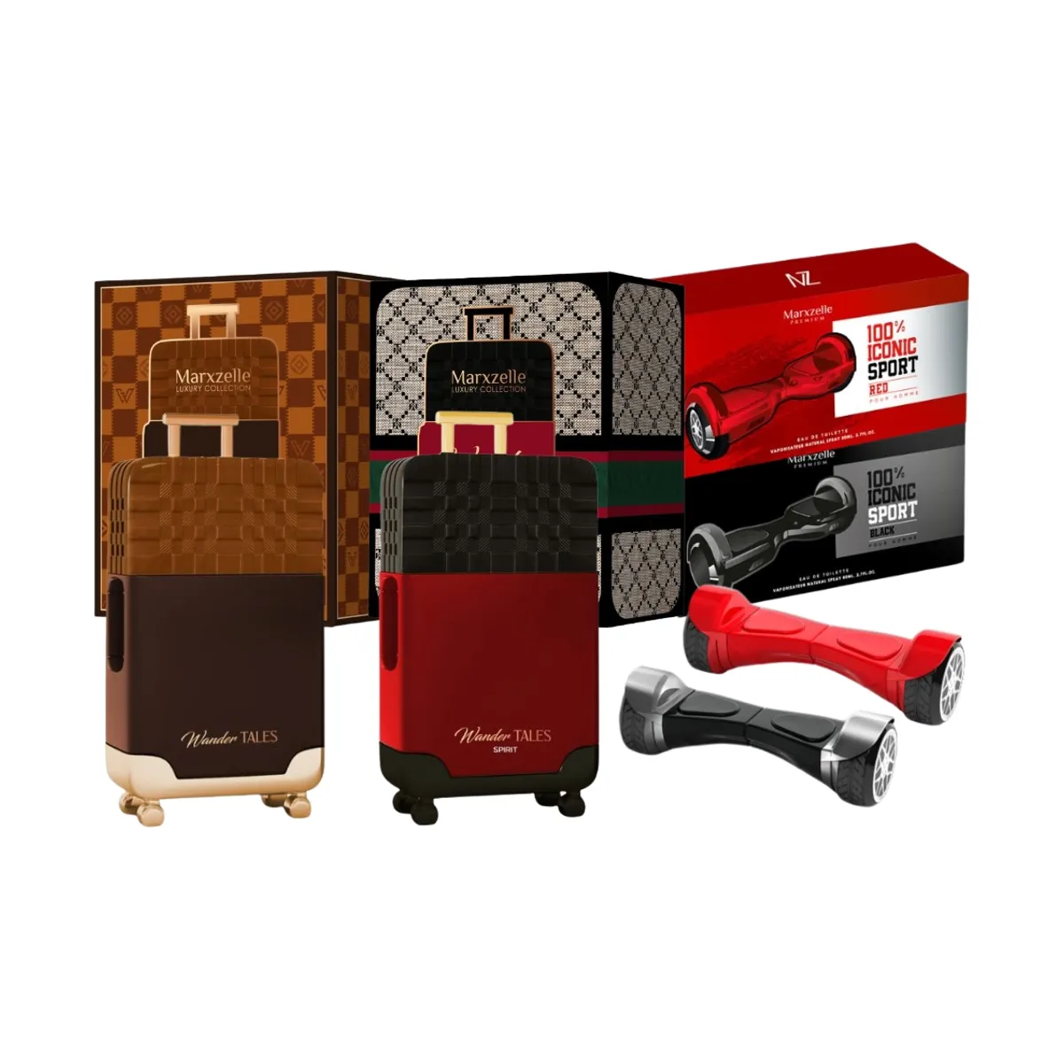 MARXZELLE - Marxzelle Luxury Pack 4x3 Hombre EDP 100 ml