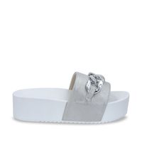 Sandalia Mujer Plateado 22090