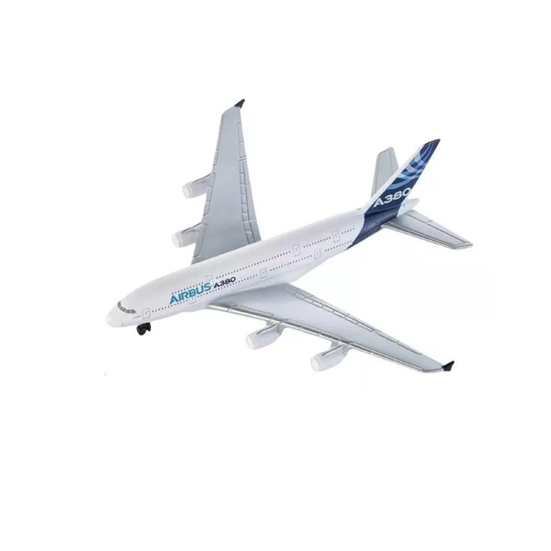 GENERICO - Avión Pasajero Juguete Luz Sonido Avion 2 Motores A380 40 Cm