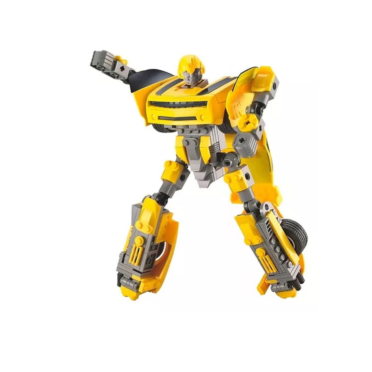 GENERICO - Robot Auto Bumblebee King Armable 139 Pcs Juguetes Niños