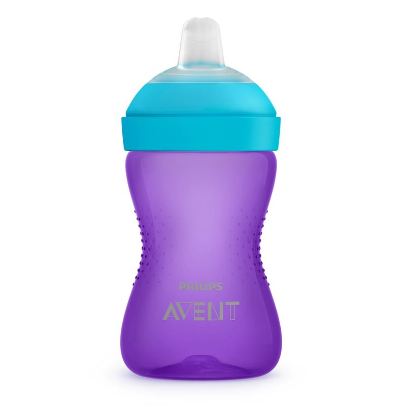 AVENT - Vaso Con Boquilla Blanda Avent Scf80202 300ml 9m+ Morado