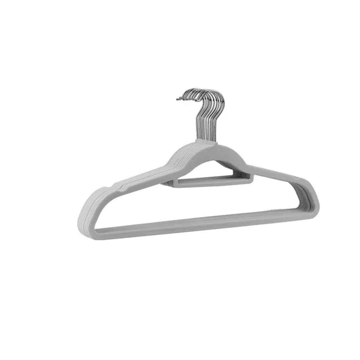 GENERICO - Colgadores De Ropa Set 30u Ganchos Terciopelo Antideslizante