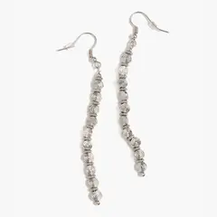 LOUNGE - Aros Mujer Mini Caracoles Plateado