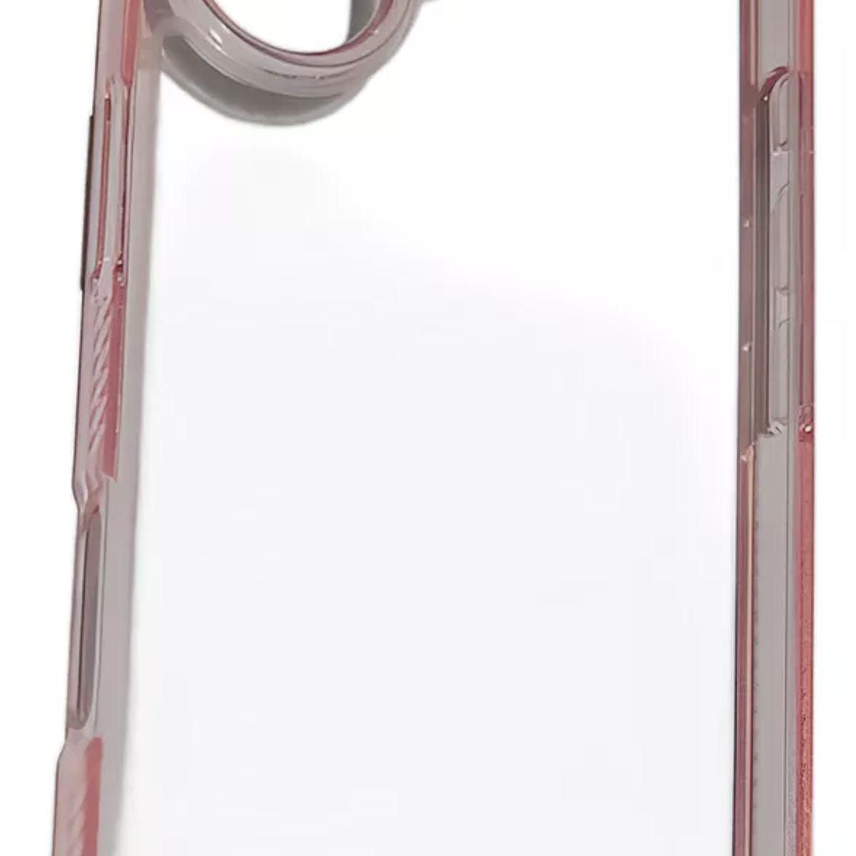 GENERICO - Carcasa Funda Silicona Clear Para iPhone 16 Rosa